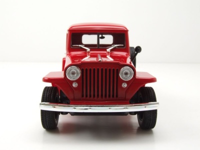 Willys Jeep Pick Up 1947 rot Modellauto 1:24 Welly
