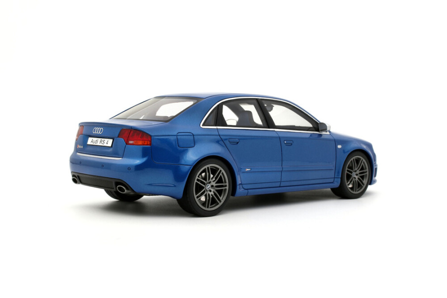 Modellauto Audi RS4 B7 2007 blau 1:18 Ottomobile bei
