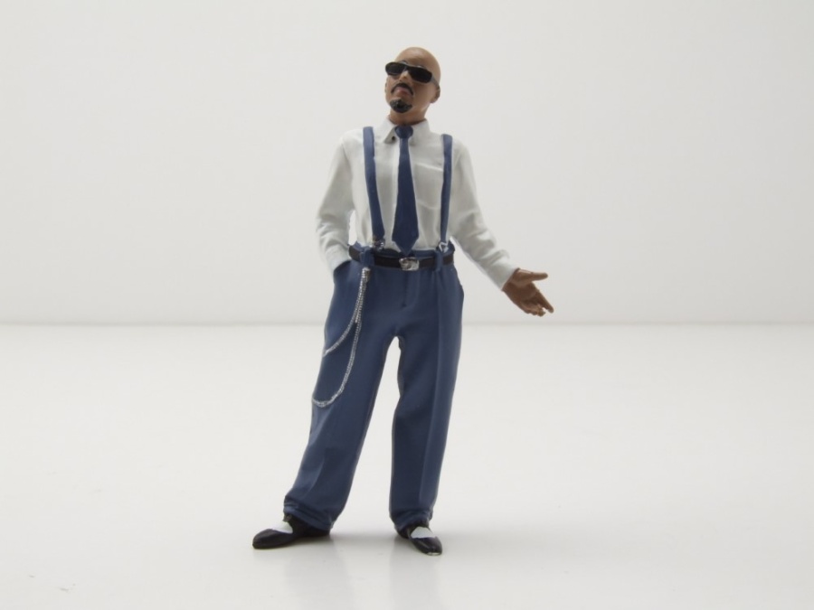 Figur Hanging Out 3 #1 Mann blaue Hose für 1:18 Modelle American Diorama