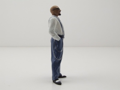 Figur Hanging Out 3 #1 Mann blaue Hose für 1:18 Modelle American Diorama