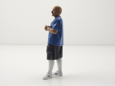 Figur Hanging Out 3 #3 Mann weiße Socken für 1:18 Modelle American Diorama