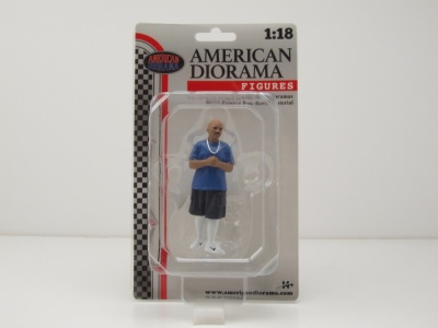 Figur Hanging Out 3 #3 Mann weiße Socken für 1:18 Modelle American Diorama