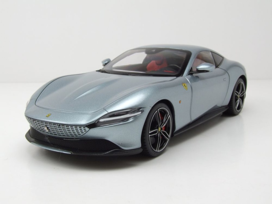 Ferrari Roma 2019 grau metallic Modellauto 1:18 Polistil