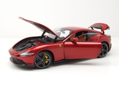 Ferrari Roma 2019 magma rot metallic Modellauto 1:18 Polistil