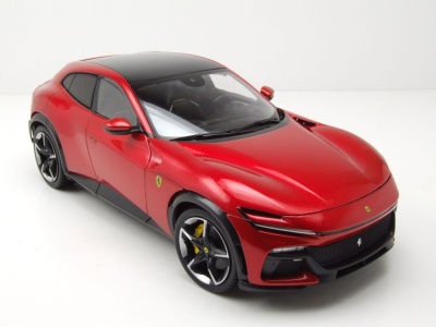 Ferrari Purosangue 2022 magma rot metallic Modellauto 1:18 Polistil
