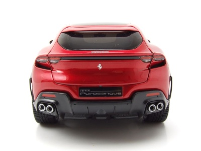 Ferrari Purosangue 2022 magma rot metallic Modellauto 1:18 Polistil