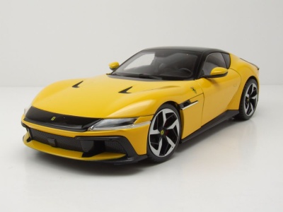 Ferrari 12 Cilindri 2024 gelb Modellauto 1:18 Polistil