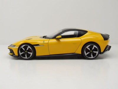 Ferrari 12 Cilindri 2024 gelb Modellauto 1:18 Polistil