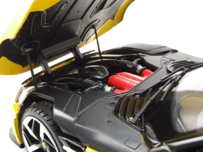 Ferrari 12 Cilindri 2024 gelb Modellauto 1:18 Polistil