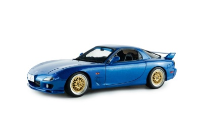 Mazda RX-7 FD3S 1999 blau metallic Modellauto 1:18 Solido