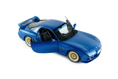 Mazda RX-7 FD3S 1999 blau metallic Modellauto 1:18 Solido