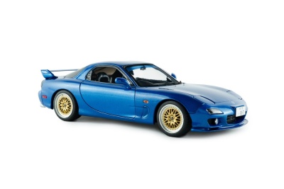 Mazda RX-7 FD3S 1999 blau metallic Modellauto 1:18 Solido