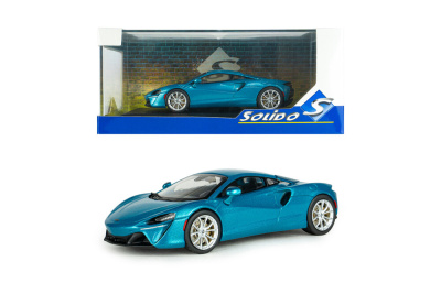 McLaren Artura 2022 blau metallic Modellauto 1:43 Solido