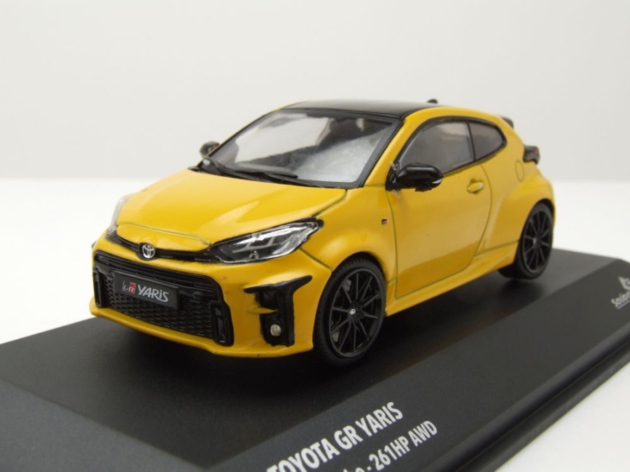 Toyota Yaris GR 2024 gelb Modellauto 1:43 Solido