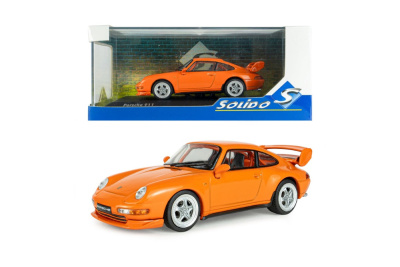 Porsche 911 (993) RS Clubsport 1995 orange Modellauto 1:43 Solido