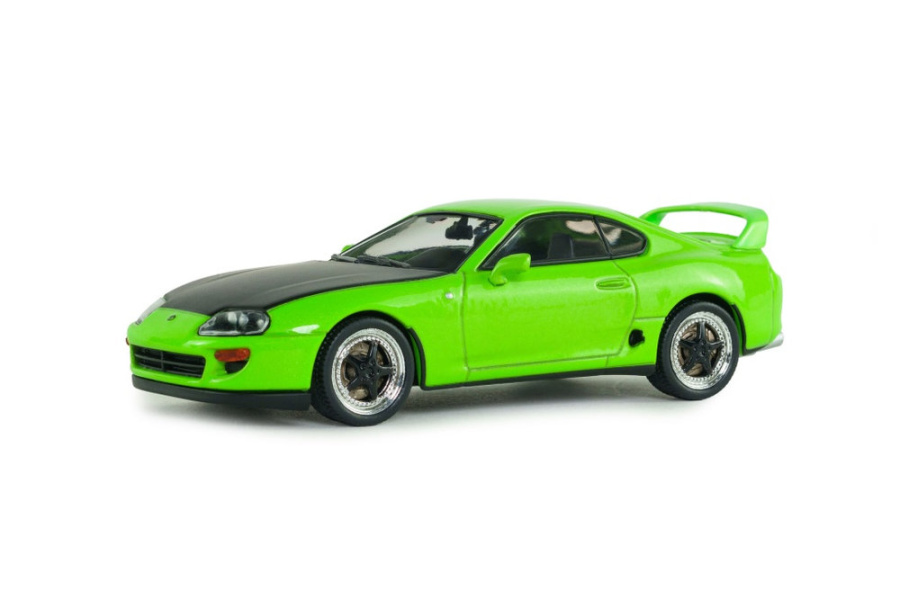 Toyota Supra MK4 Solido Works 2001 neon grün Modellauto 1:43 Solido