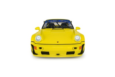 Porsche 911 964 RWB Body Kit RAUH-Welt Natalie 2023 gelb Modellauto 1:18 Solido