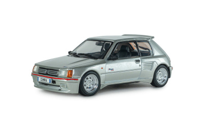 Peugeot 205 Dimma 1992 grau metallic Modellauto 1:43 Solido