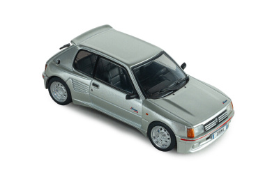 Peugeot 205 Dimma 1992 grau metallic Modellauto 1:43 Solido