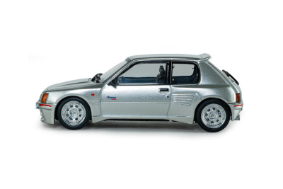 Peugeot 205 Dimma 1992 grau metallic Modellauto 1:43 Solido