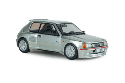 Peugeot 205 Dimma 1992 grau metallic Modellauto 1:43 Solido
