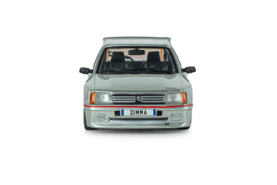 Peugeot 205 Dimma 1992 grau metallic Modellauto 1:43 Solido