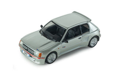 Peugeot 205 Dimma 1992 grau metallic Modellauto 1:43 Solido