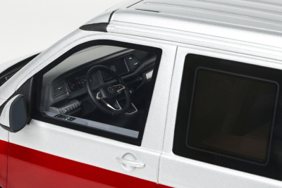 VW T6.1 Bus California Ocean 2021 rot silber Modellauto 1:18 Ottomobile