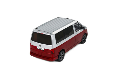 VW T6.1 Bus California Ocean 2021 rot silber Modellauto 1:18 Ottomobile