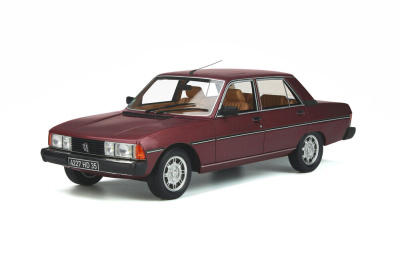 Peugeot 604 GTI 1983 dunkelrot Modellauto 1:18 Ottomobile