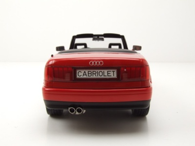 Audi Cabrio 1991 rot Modellauto 1:18 MCG
