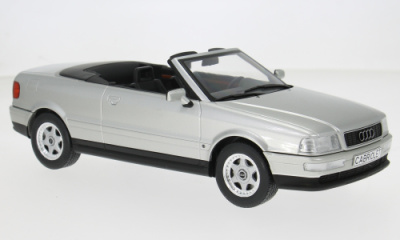 Audi Cabrio 1991 silber Modellauto 1:18 MCG