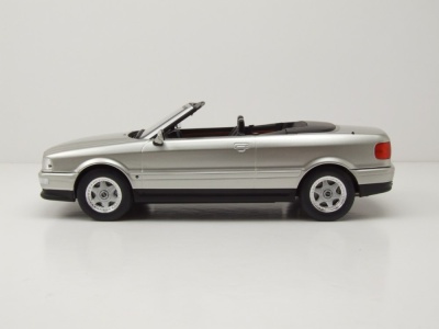 Audi Cabrio 1991 silber Modellauto 1:18 MCG