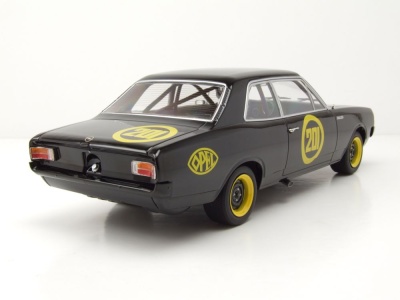 Opel Rekord C #201 Schwarze Witwe 1967 schwarz Modellauto...