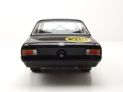 Opel Rekord C #201 Schwarze Witwe 1967 schwarz Modellauto 1:18 MCG