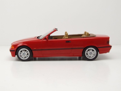 BMW 325i Cabrio E36 1996 rot Modellauto 1:18 MCG
