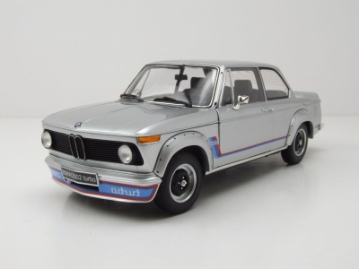 BMW 2002 Turbo 1974 silber Modellauto 1:18 Kyosho