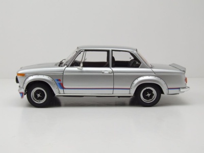 BMW 2002 Turbo 1974 silber Modellauto 1:18 Kyosho