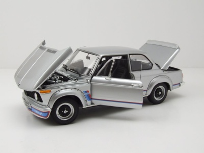 BMW 2002 Turbo 1974 silber Modellauto 1:18 Kyosho