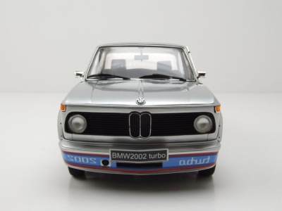 BMW 2002 Turbo 1974 silber Modellauto 1:18 Kyosho
