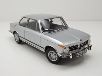 BMW 2002 Tii 1972 silber Modellauto 1:18 Kyosho