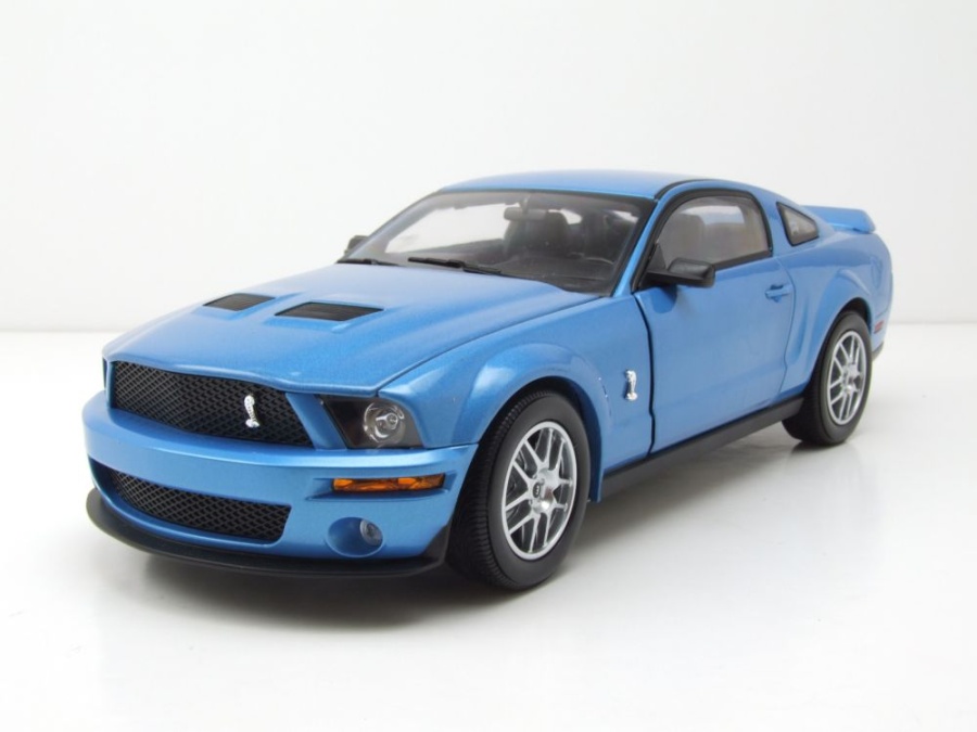 Ford Shelby GT500 2007 blau metallic Modellauto 1:18 Acme