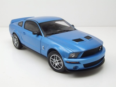 Ford Shelby GT500 2007 blau metallic Modellauto 1:18 Acme
