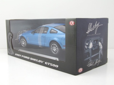 Ford Shelby GT500 2007 blau metallic Modellauto 1:18 Acme