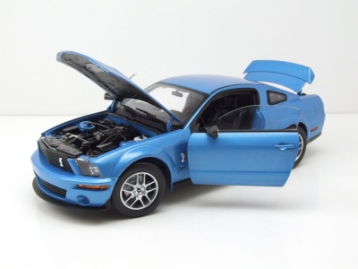 Ford Shelby GT500 2007 blau metallic Modellauto 1:18 Acme