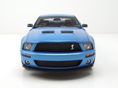 Ford Shelby GT500 2007 blau metallic Modellauto 1:18 Acme