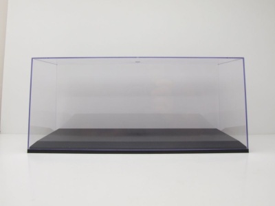Klarsichtbox Vitrine schwarz für 1:18 Modellautos...