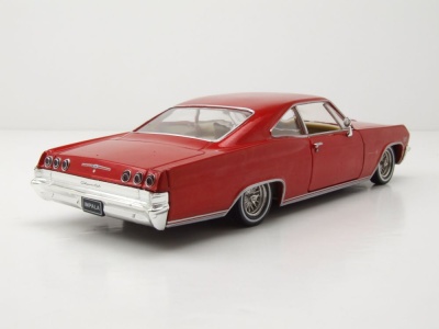 Chevrolet Impala SS 396 Lowrider 1965 rot Modellauto 1:24...