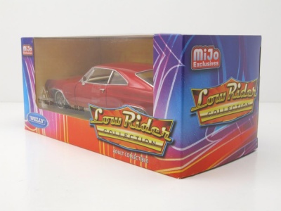 Chevrolet Impala SS 396 Lowrider 1965 rot Modellauto 1:24 Welly