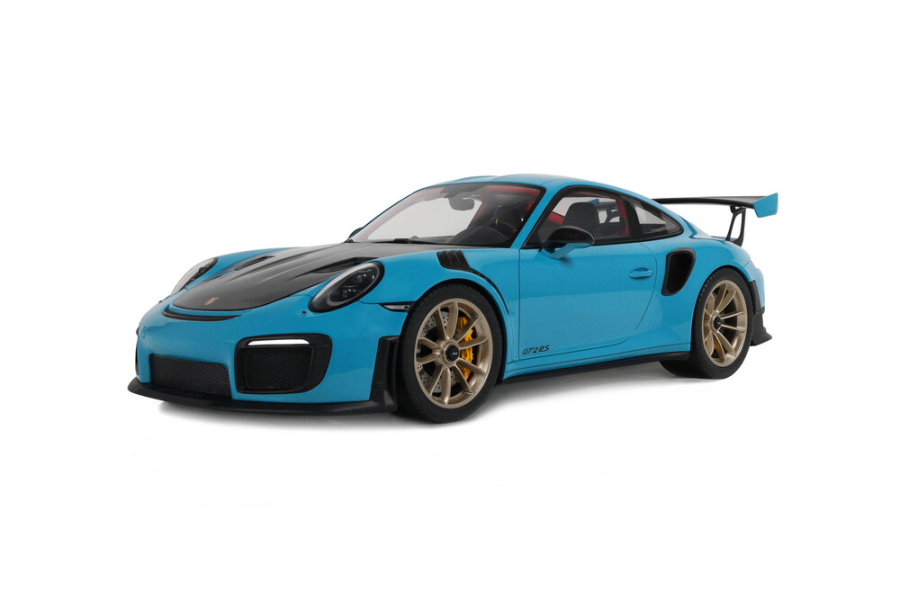 Porsche 911 (991.2) GT2 RS 2018 hellblau Modellauto 1:12 GT Spirit